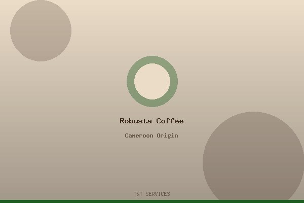 Cameroon Robusta coffee beans
